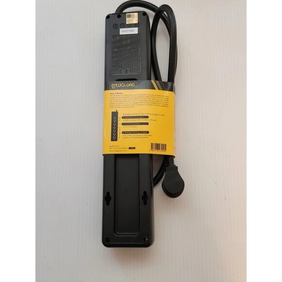 NEW 7 Outlet Energy Saving Advanced Power Strip Made By PlugLoad Heavy Duty… - Picture 2 of 2